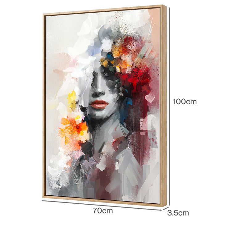 Yezi Abstract Canvas Wall Art Print Modern Fadeless Bedroom Home Decor 70x100cm-2061251859183702018