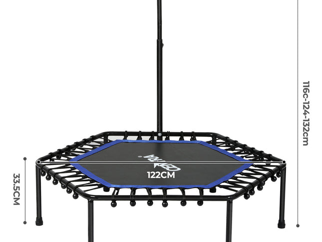 Centra 48" Mini Trampoline with Bungees-1975420346333007874