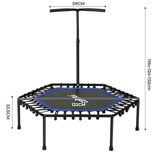 Centra 48" Mini Trampoline with Bungees-1975420346333007874