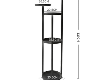 Levede Plant Stand Outdoor Indoor Flower Black Large-1864184712164151298