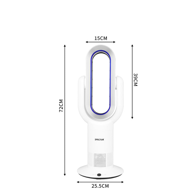 Spector Bladeless Electric Fan Cooler Blue-1973193855390060546
