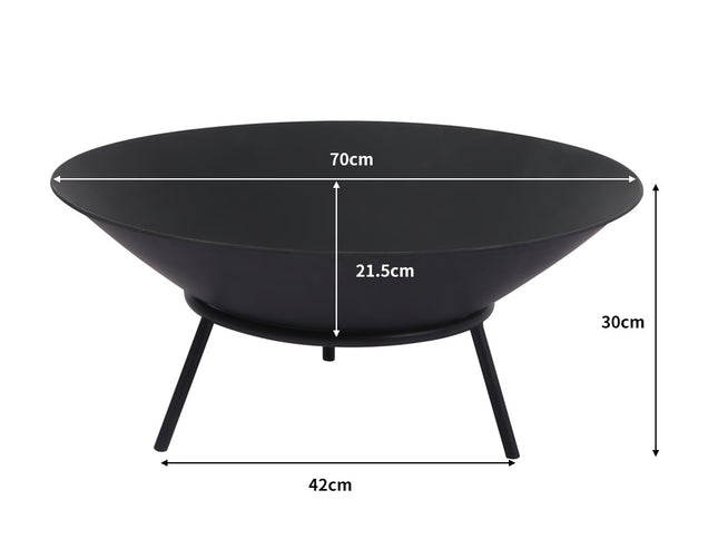 Moyasu Fire Pit Bowl 2IN1 Fireplace-1973193620051857410