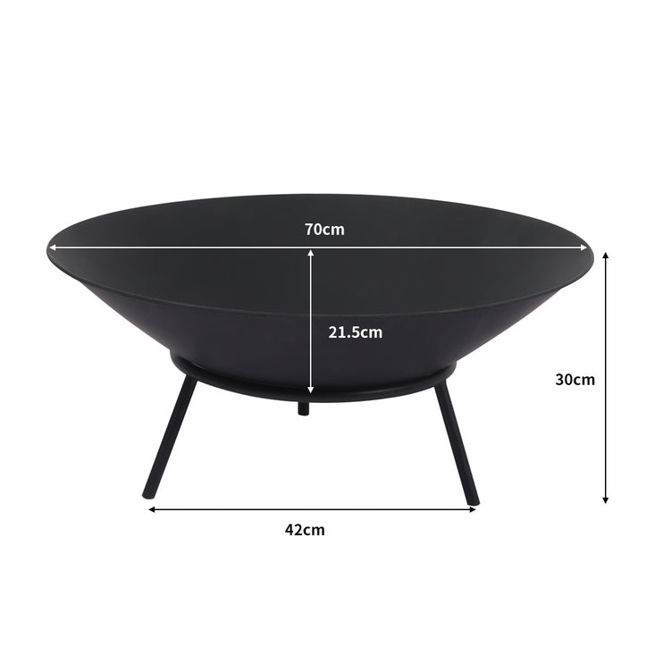 Moyasu Fire Pit Bowl 2IN1 Fireplace-1973193620051857410