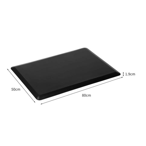 Marlow Anti Fatigue Mat Standing Desk 50x80cm Black Medium-1910113320959086594