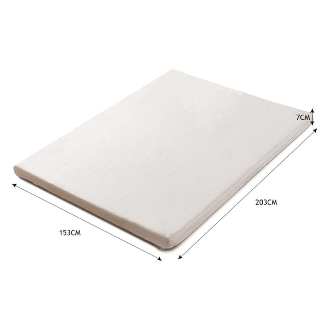 DreamZ 7cm Memory Foam Bed Mattress Queen-1973193844258377730