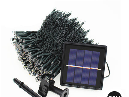 30M 300LED String Solar Powered Fairy-1864184477933244418