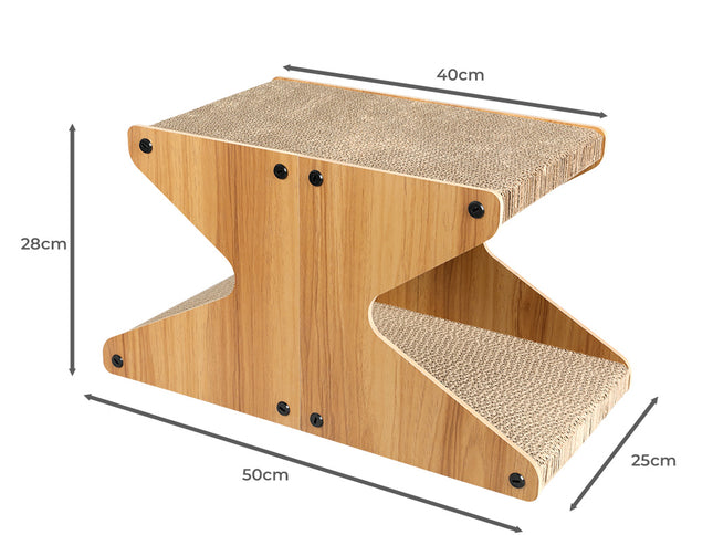 PaWz Cat Scratching Scratcher Board-1864184537140039682