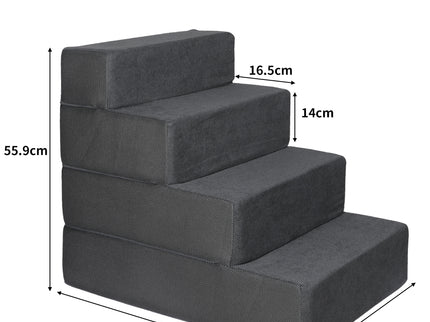 PaWz Dog Stairs Ramp Portable Climbing Kids-1864184507998015490