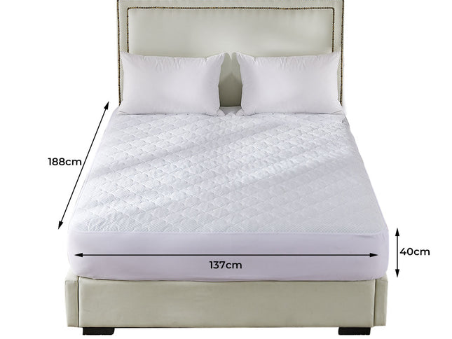 Dreamz Mattress Protector Topper Cool Double-1973193964894949378