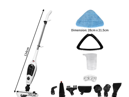 Spector Steam Mop Handheld Cleaner Multi Black-1864184610435502082