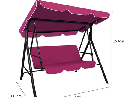 Levede Swing Chair Hammock Outdoor Furniture Red-1864184443170852866