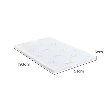 DreamZ 5cm Thickness Cool Gel Memory Single-1973193840286371842