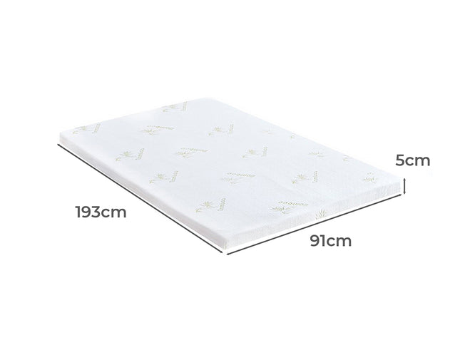 DreamZ 5cm Thickness Cool Gel Memory Single-1973193840286371842