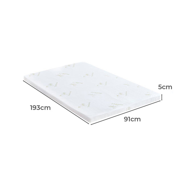 DreamZ 5cm Thickness Cool Gel Memory Single-1973193840286371842