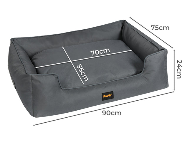Pawz Waterproof Pet Dog Calming Bed-1973193494050770946