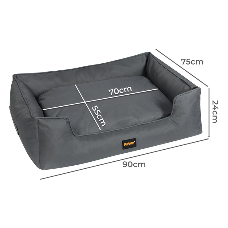 Pawz Waterproof Pet Dog Calming Bed-1973193494050770946