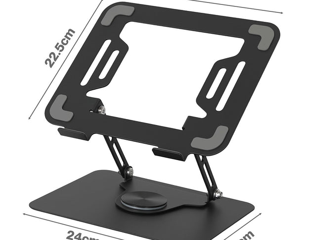 Levede Portable Laptop Stand 360 Rotating Bracket Foldable Laptop Desk Holder-2065254308638756866