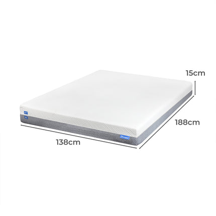 Dreamz Double Mattress Gel Memory Foam-1973193973656850434