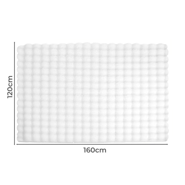 Marlow Area rug large Shaggy Faux Rabbit Fur 120x160CM-1975420343027896322