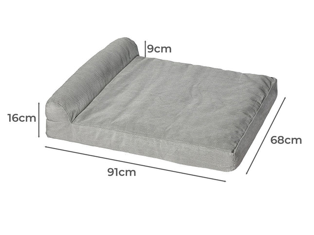 PaWz Pet Bed Chew Proof Memory Foam L Large-1973193684392480770