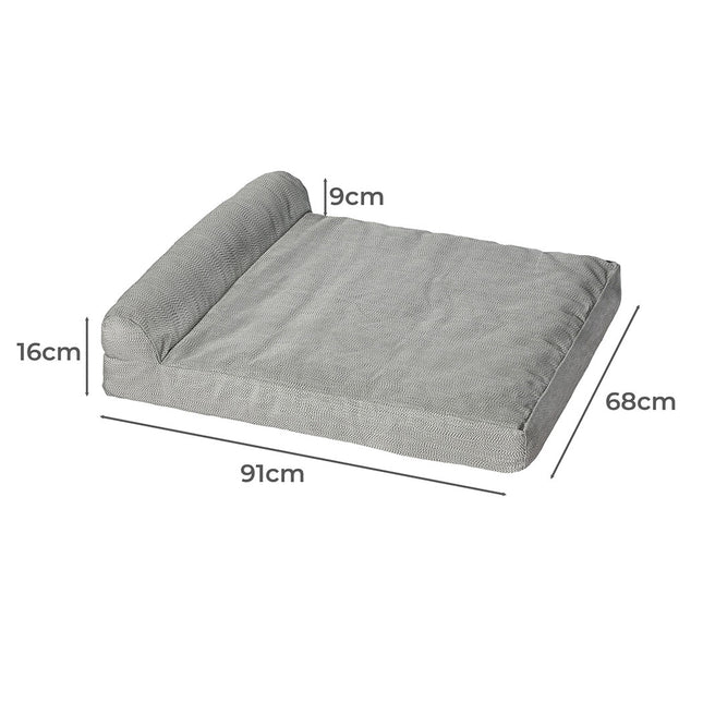 PaWz Pet Bed Chew Proof Memory Foam L Large-1973193684392480770