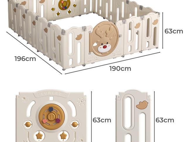 BoPeep Kids Playpen Baby Safety Gate-1973193921475514370