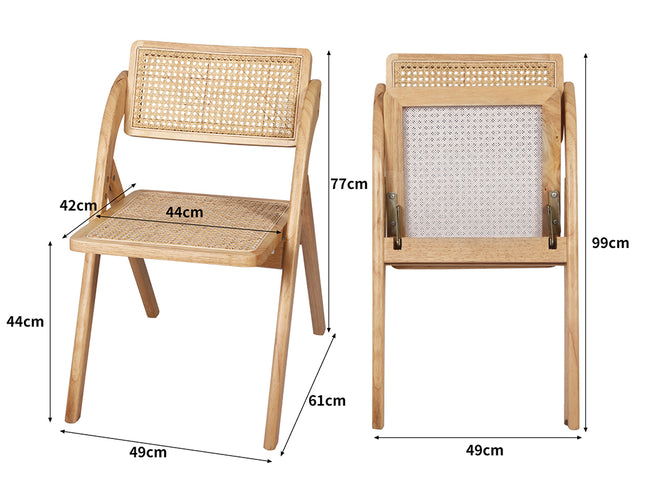 Levede 4X Dining Chairs Foldable Accent-2006732726266368002