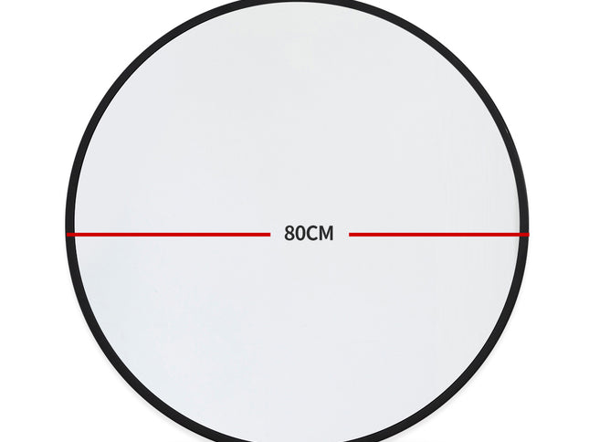 Wall Mirror Round Shaped Bathroom Makeup X-Large-1942353356186062850