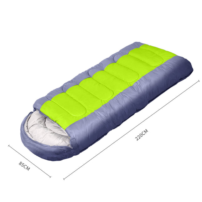Mountview Sleeping Bag Outdoor Camping Grey-1973193761441845250
