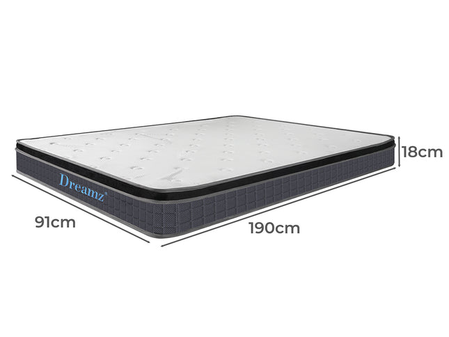 Dreamz Bedding Mattress Spring Single-1973193971958157314