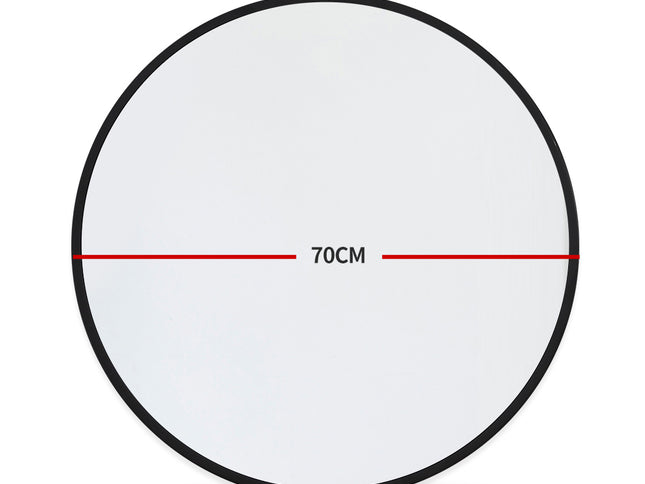Wall Mirror Round Shaped Bathroom Makeup Large-1975420485088972802
