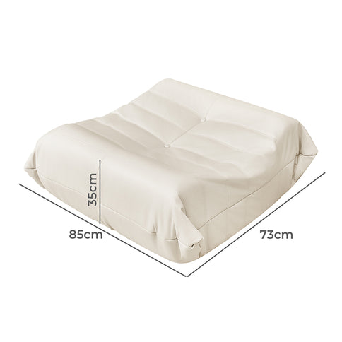 Levede Floor Ottoman Caterpillar Sofa-1864184586641215490
