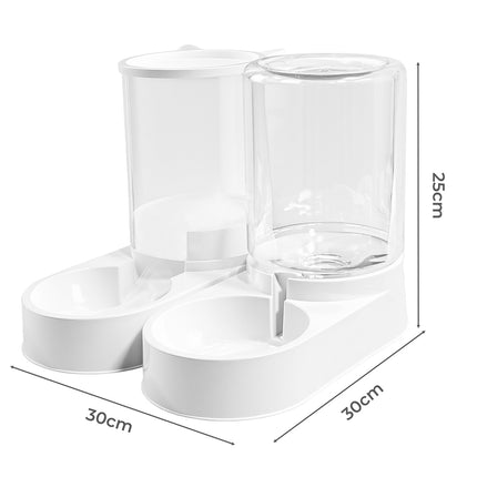 Pawz Automatic Pet Feeder Water Dispenser Set 3.2L-2006733420155244546