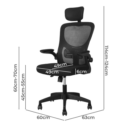 Levede Office Mesh Chair Gaming Executive-1864184463139934210