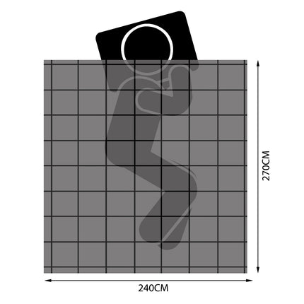 DreamZ 500GSM All Season Goose Down Super King-1975420508451246082