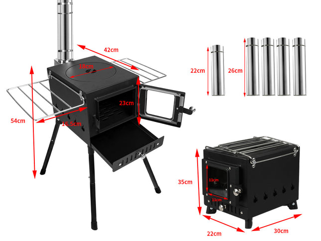 Moyasu Camping Oven Camp Stove Portable-1973193767326453762