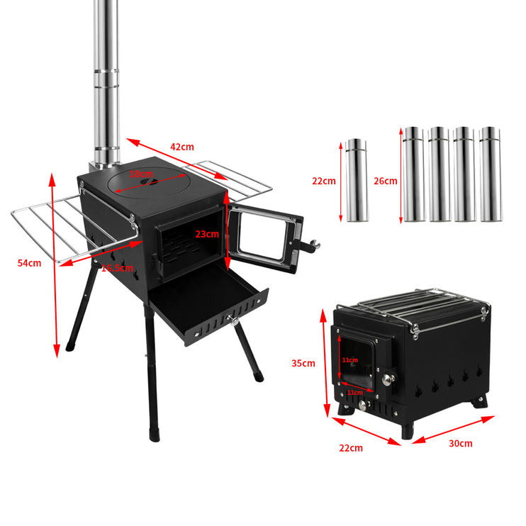 Moyasu Camping Oven Camp Stove Portable-1973193767326453762