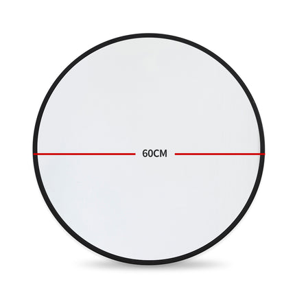 Wall Mirror Round Shaped Bathroom Makeup Medium-1975420485298688002