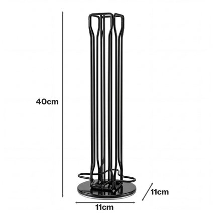 Toque Coffee Pod Holder Stand Rotating Metal Storage Rack Organizer 40 Capsules-2061251870248275970