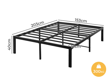 Levede Metal Bed Frame Heavy Duty Storage Space-1910112198697553922