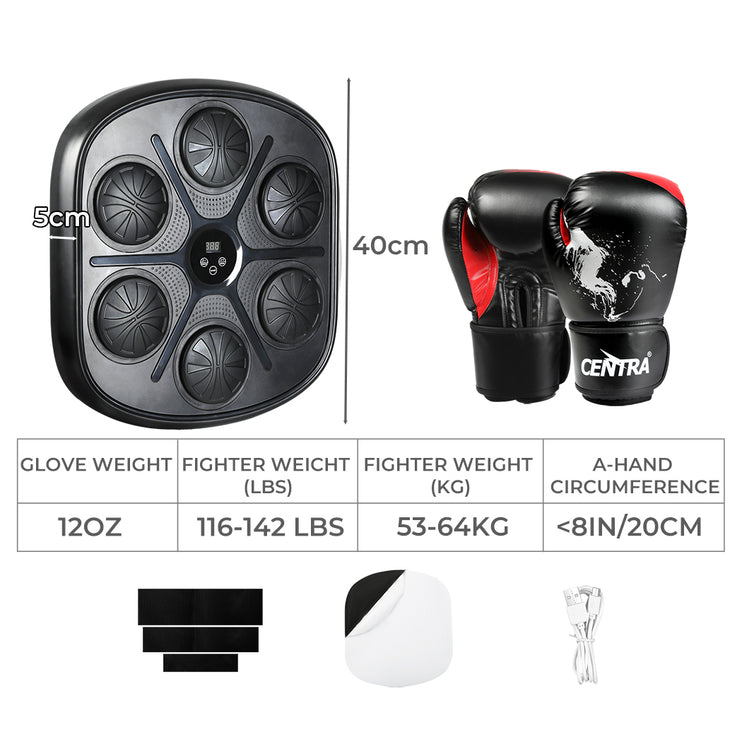 Centra Punching Box With 12 OZ Boxing Glove-1973193424274329602