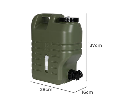 Mountview Water Container Jerry Can 12 Ltr-1894516817259532290