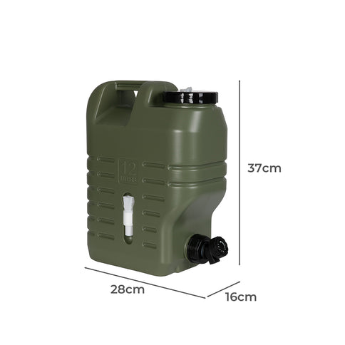Mountview Water Container Jerry Can 12 Ltr-1894516817259532290