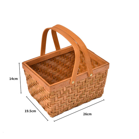 Picnic Basket Baskets Outdoor Deluxe-1864183150641549314