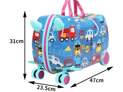 BoPeep Kids Ride On Suitcase Children-1910113154285834242