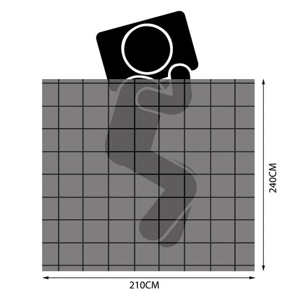 DreamZ 500GSM Goose Quilt Down Feather King-1973193829884497922