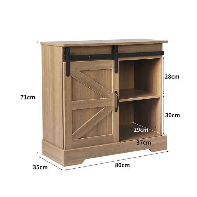 Levede Buffet Sideboard Storage Cabinet-1975420494668763138