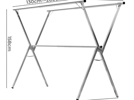 Levede Adjustable Clothes Drying Airer Foldable-1910112234021982210