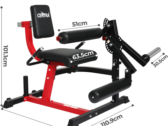 Centra Leg Extension Curl Machine Plate Loaded Home-1973193527139635202