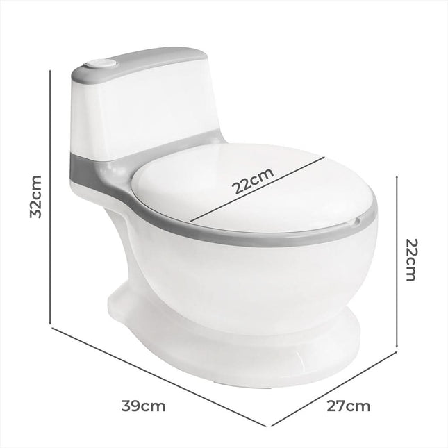 BoPeep Kids Potty Trainer Seat Safety Grey-1954802787846066178